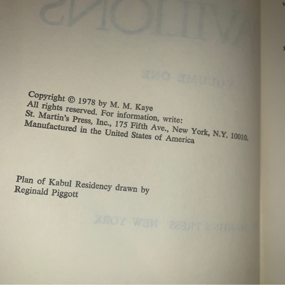 The Far Pavilions Vol. 1 & 2 by M. M. Kaye (1978, Hardcovers w/ DJs) - Picture 4 of 4